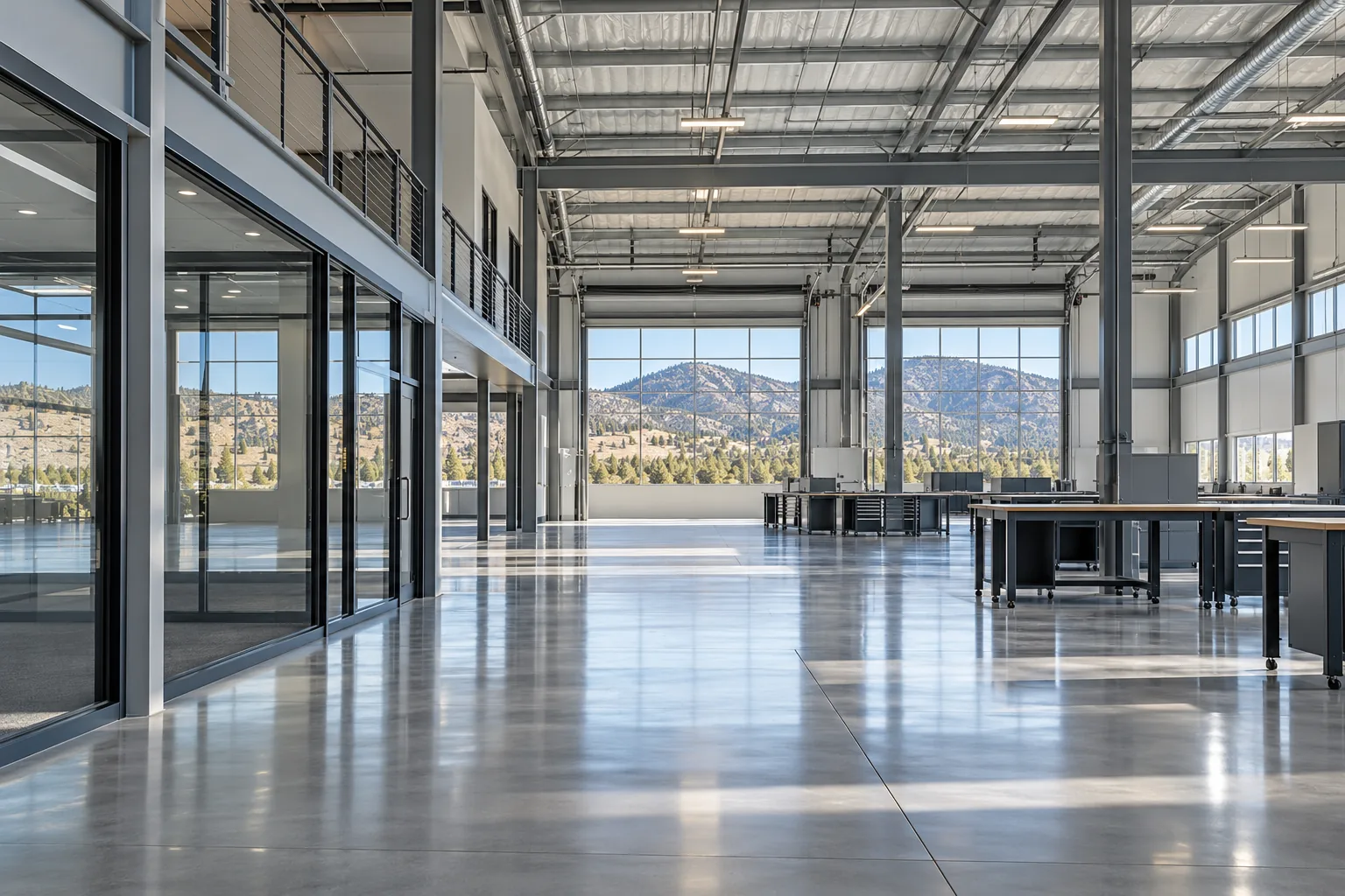 Clean industrial facility